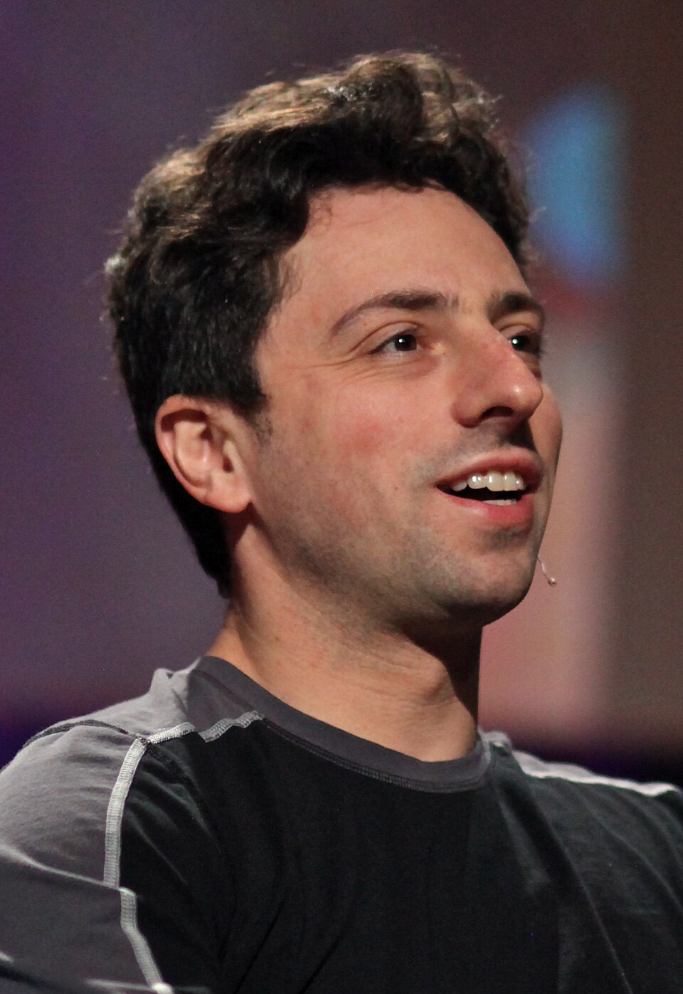 Photo : Steve Jurvetson — CC BY 2.0, via Wikimedia Commons Sergey Brin