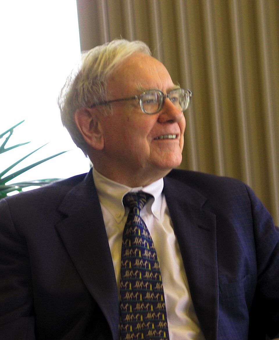 Photo : Mark Hirschey — CC BY-SA 2.0, via Wikimedia Commons Warren Buffett