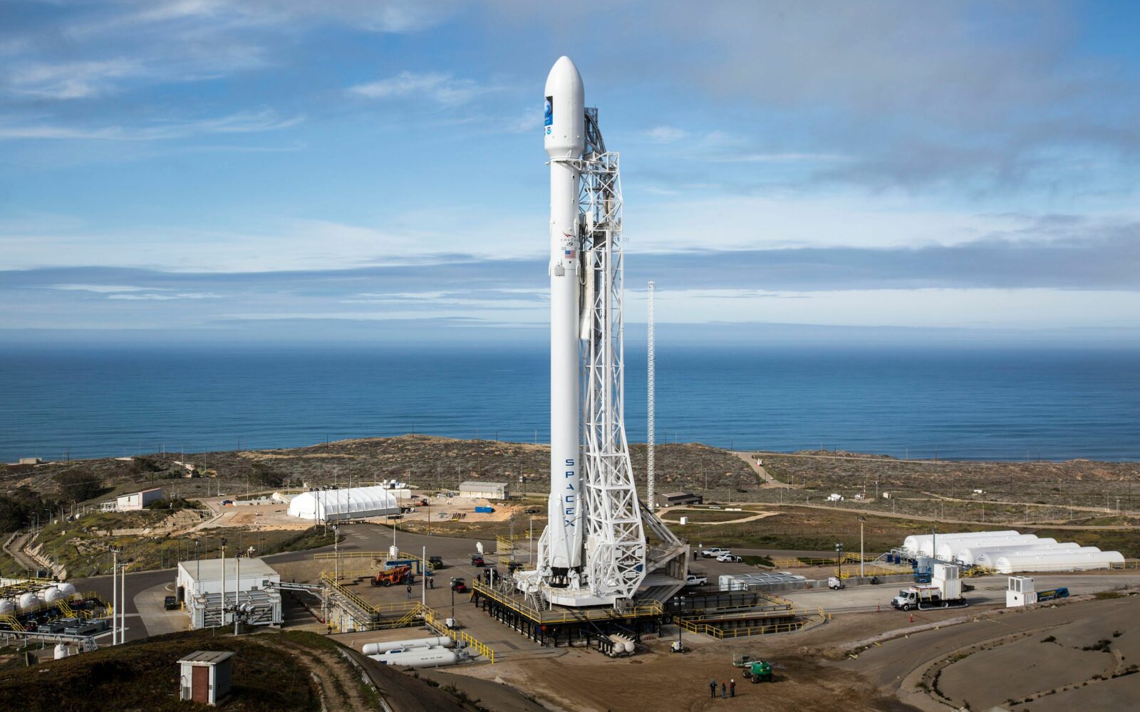 base spatiale SpaceX