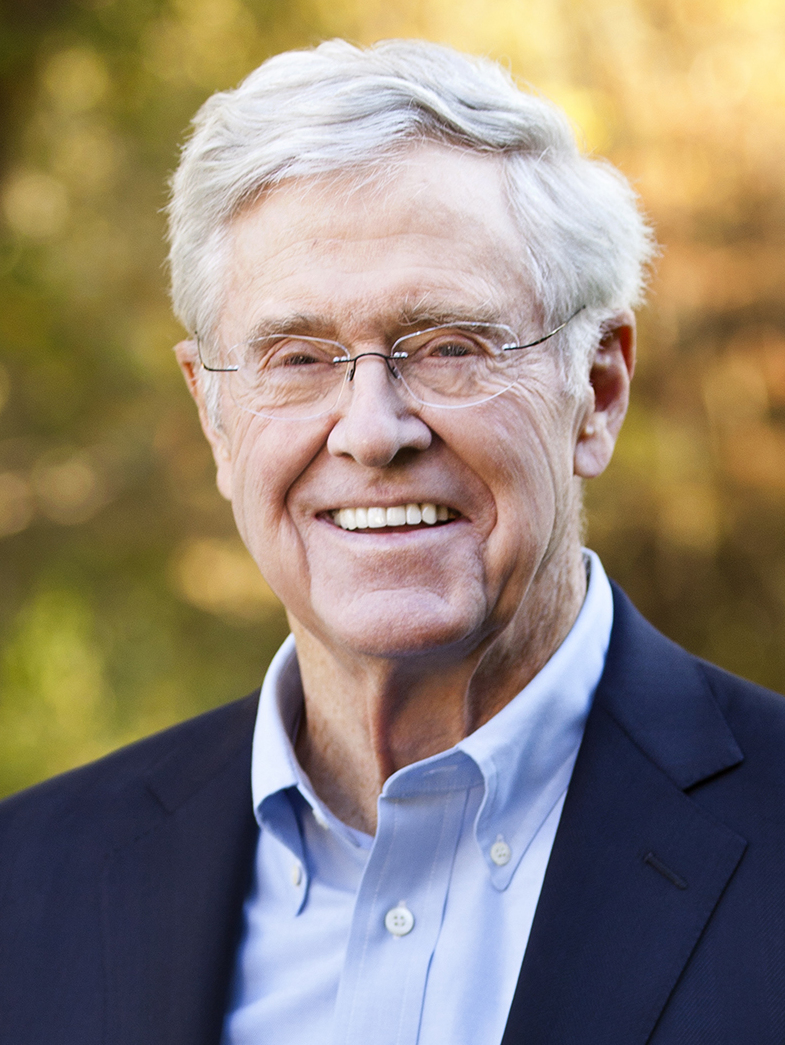 Photo : Gavin Peters — CC BY-SA 3.0, via Wikimedia Commons Charles Koch