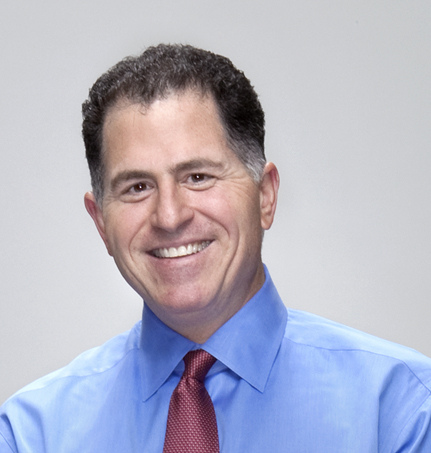 Photo : mikeandryan — CC BY 2.0, via Wikimedia Commons Michael Dell