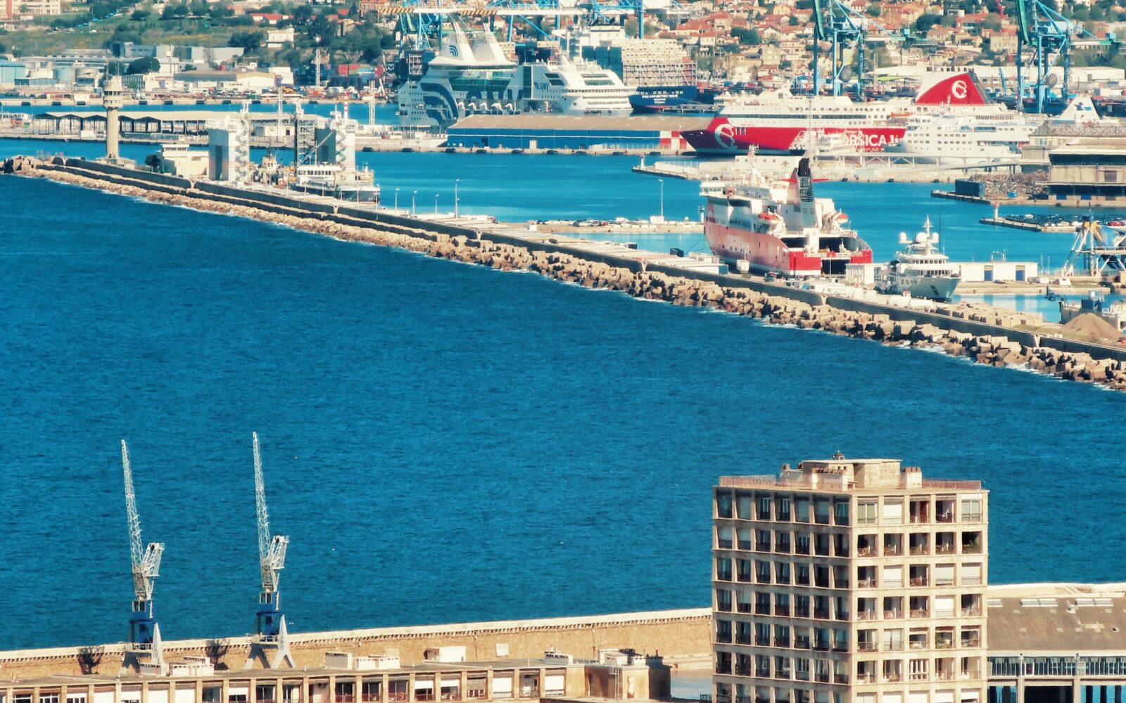 Corridor IMEC Marseille port