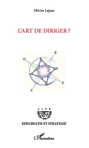 Couverture du livre Art de diriger publié par L'Harmattan – vue 2