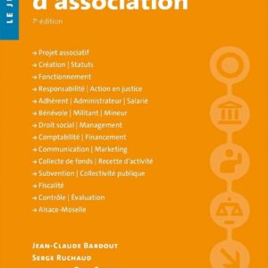 Livre guide dirigeants association 7e edition publié par Juris Editions