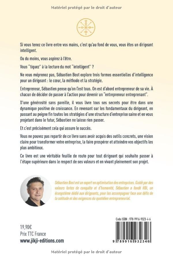 Livre pour dirigeant Le dirigeant intelligent de Sébastien Bost – vue 3