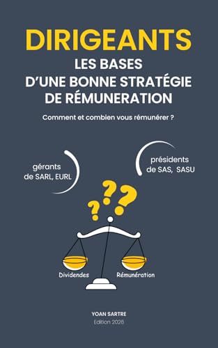 Livre portant sur la stratégie de rémunération dirigeant SARL et SAS – vue 2